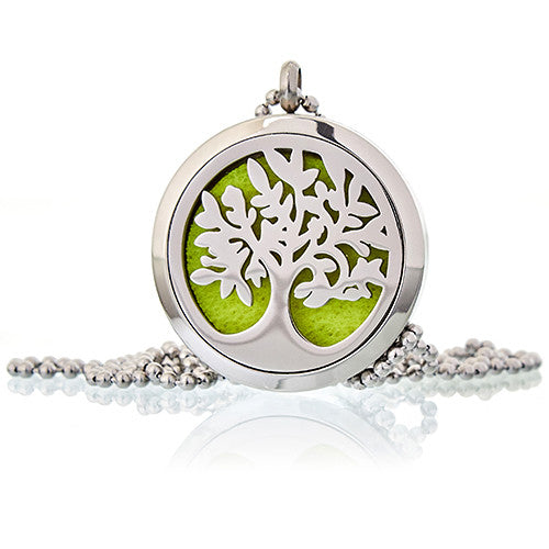 Aromatherapy Diffuser Necklace - Tree of Life 30mm