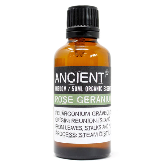 Rose Geranium Organic Essential Oil 50ml