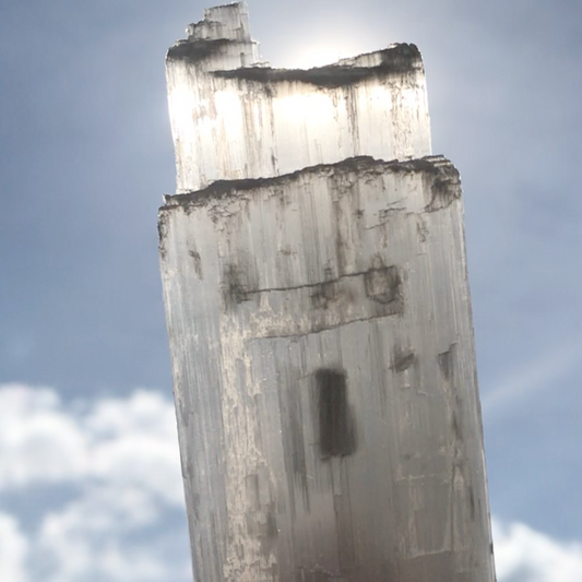 Selenite - Rough Crystal Sticks